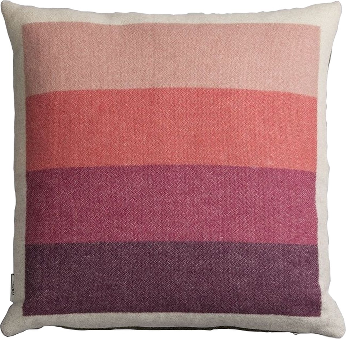 Røros Tweed Coussin Åsmund bold 50x50 cm Pink-green