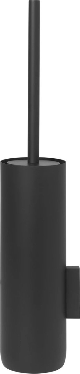 blomus Portaescobillas baño Modo montaje en pared negro