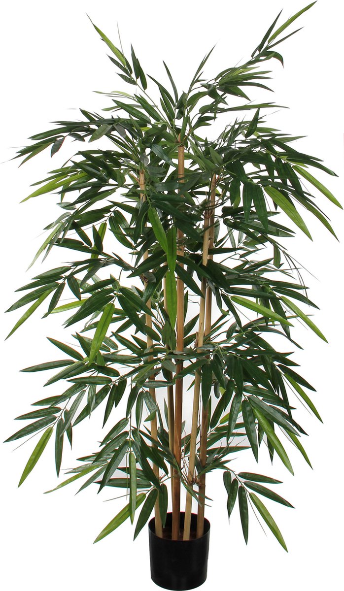 Planta artificial Bambú verde (Ø x Al: 75 x 150 cm, Verde, Plástico)
