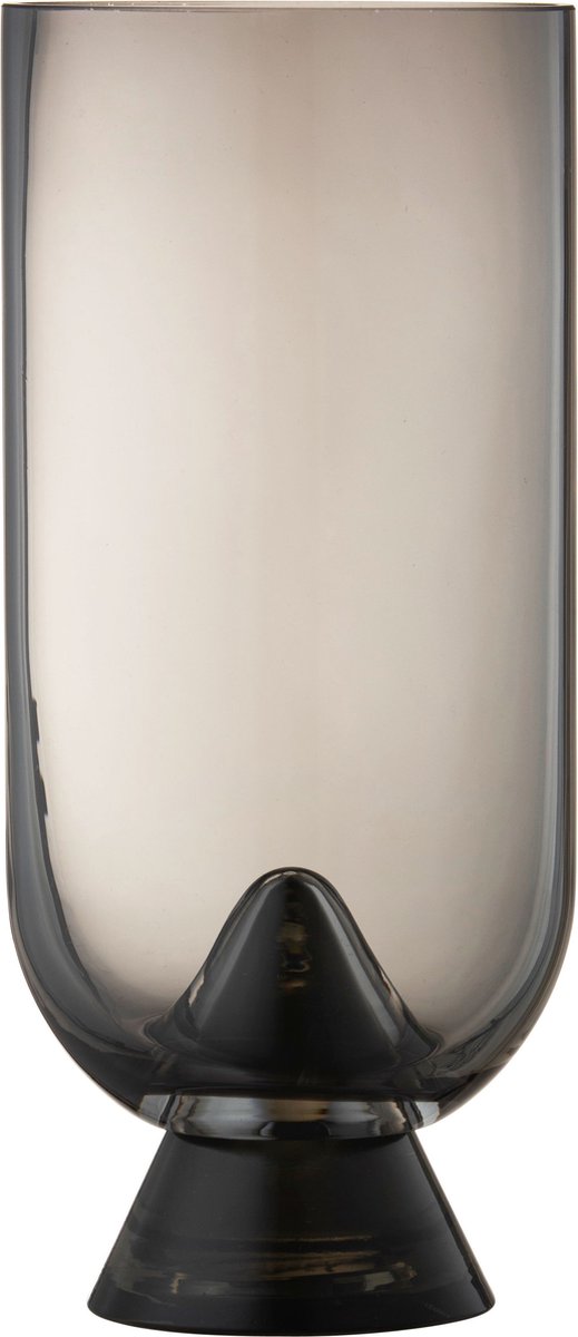 AYTM Jarrón Glacies 18 cm negro