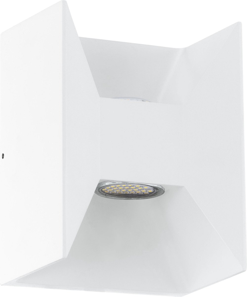 Aplique exterior LED Morino (5 W, 10,5 x 14 x 18 cm, Blanco, IP44)