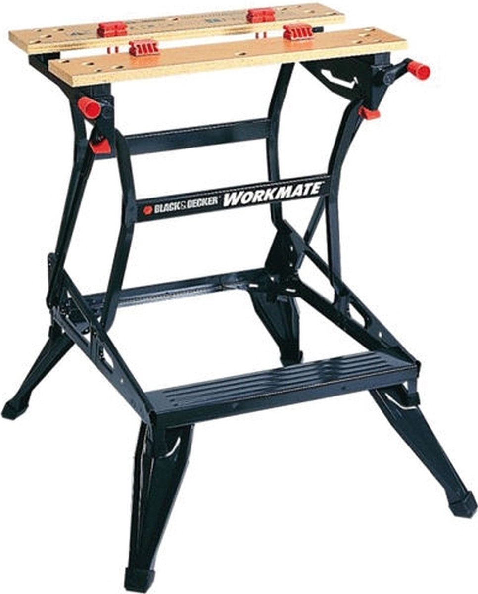 Banco de trabajo Workmate 536 (Carga soportada: 160 kg, Negro)