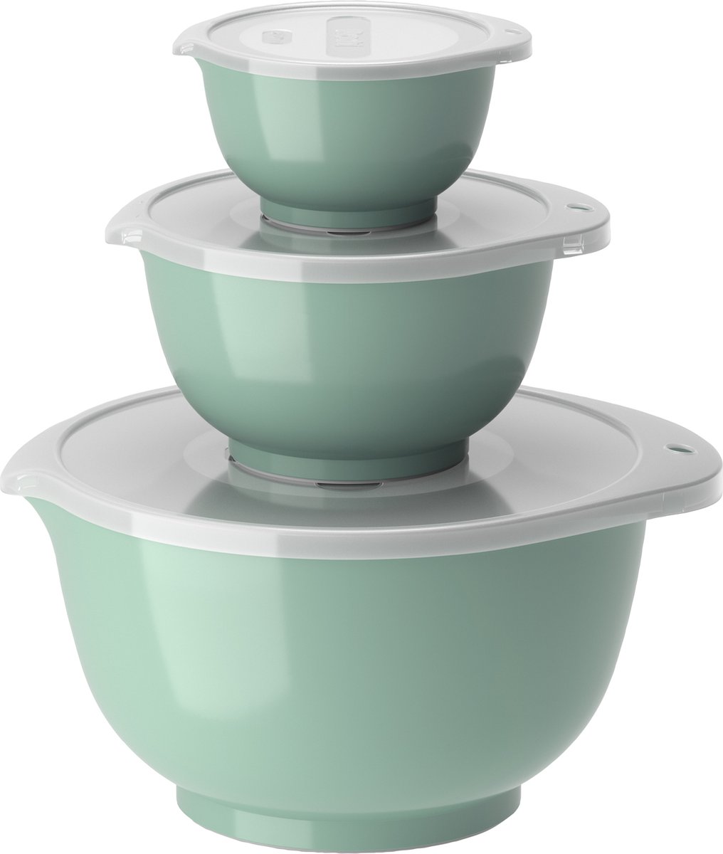 Rosti Ensemble de bols Margrethe, lot de 3 Nordic green