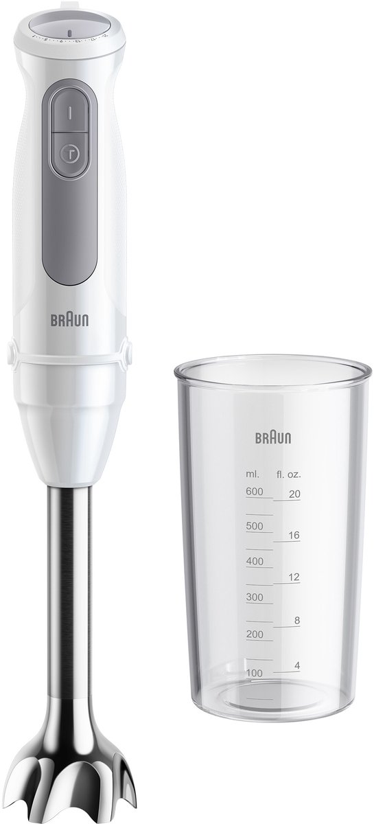 Batidora de Mano Braun MultiQuick 5 MQ 50001 M | 1000 W |Gris, Blanco