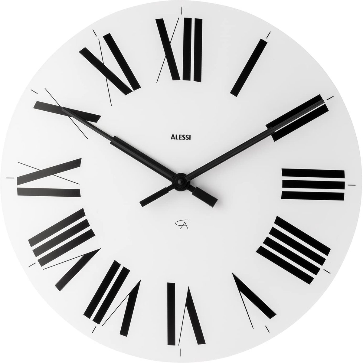 Alessi Reloj de pared Firenze Ø36 cm blanco