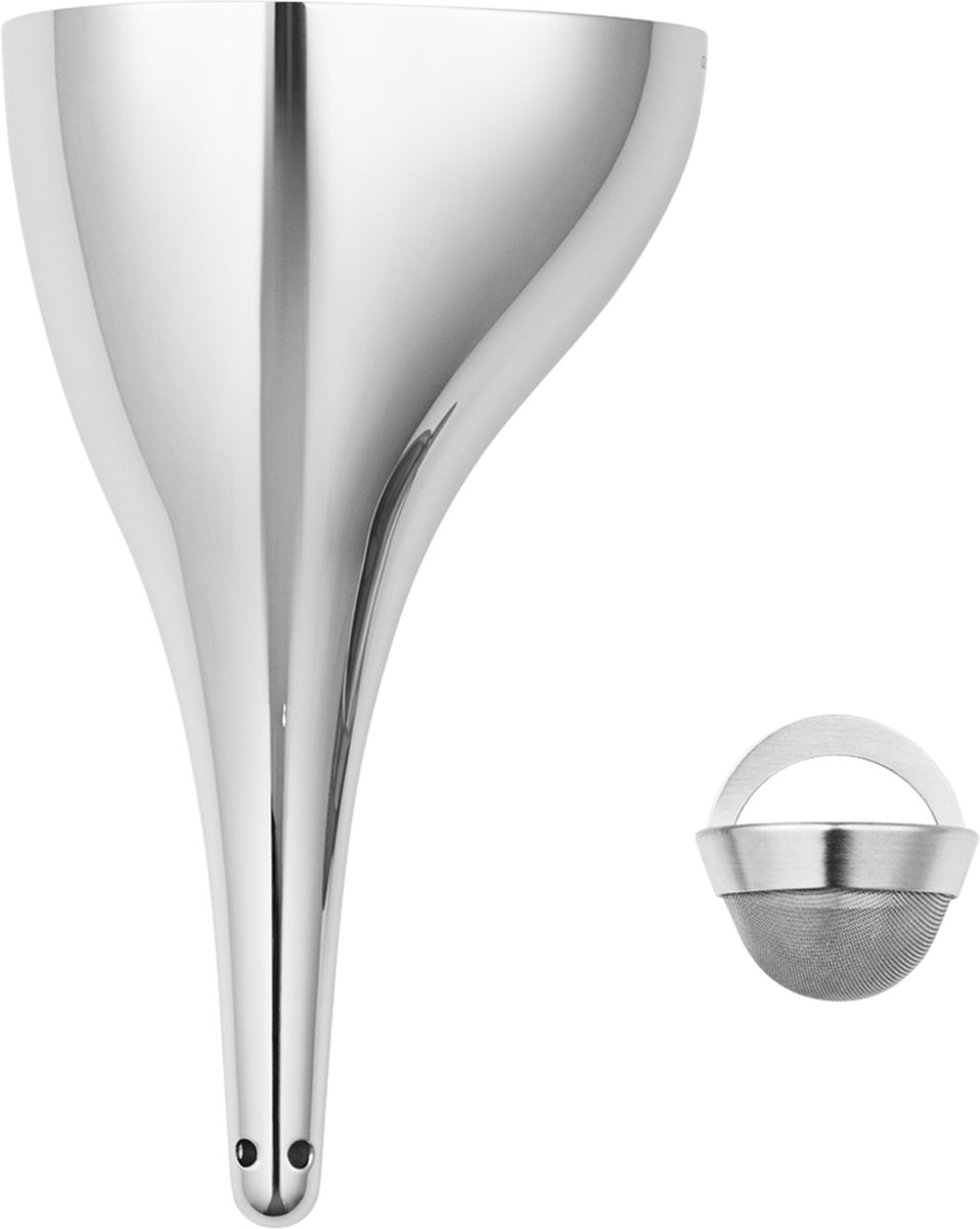 Georg Jensen Decanter Sky con filtro Acciaio inossidabile