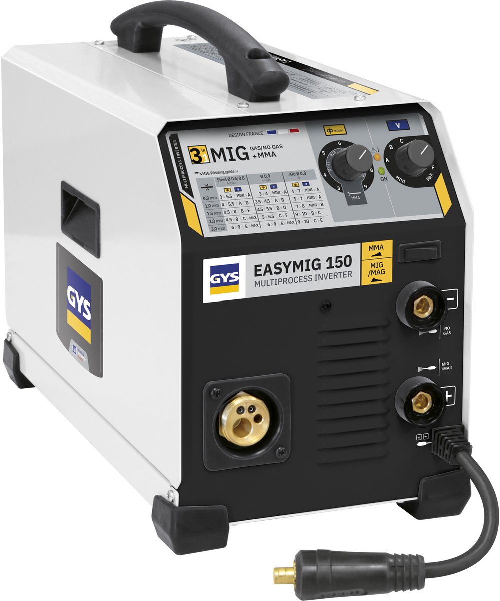 Soldador combinado Easymig 150 (Corriente de soldadura: 20 A - 140 A)