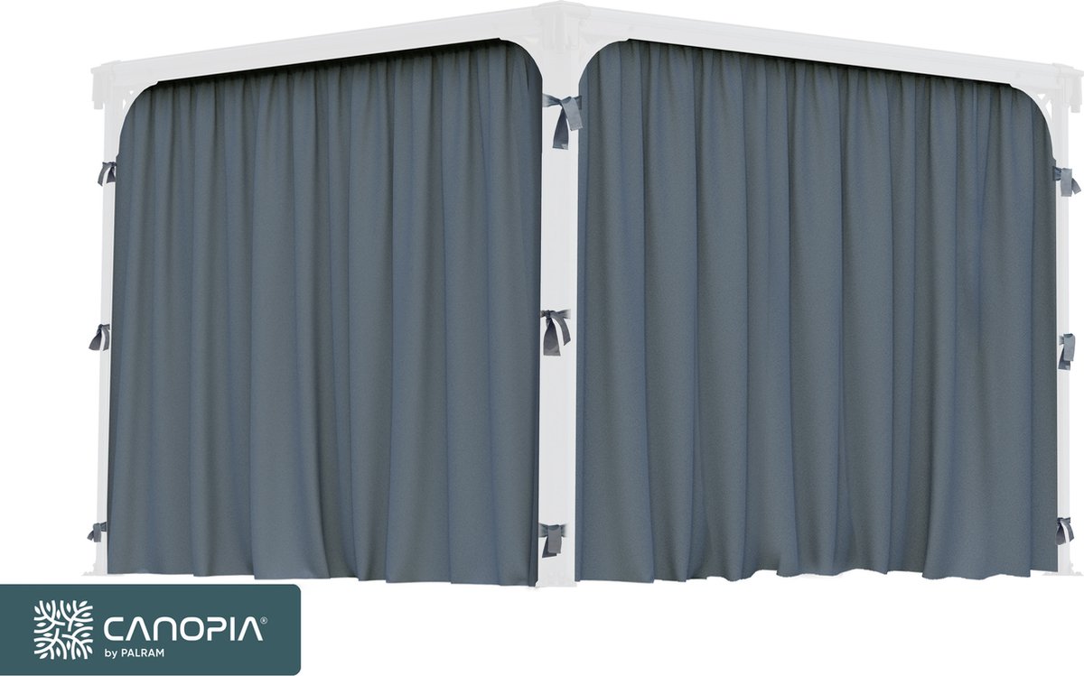Pared lateral de pérgola Palermo (An x Al: 360 x 217 cm)