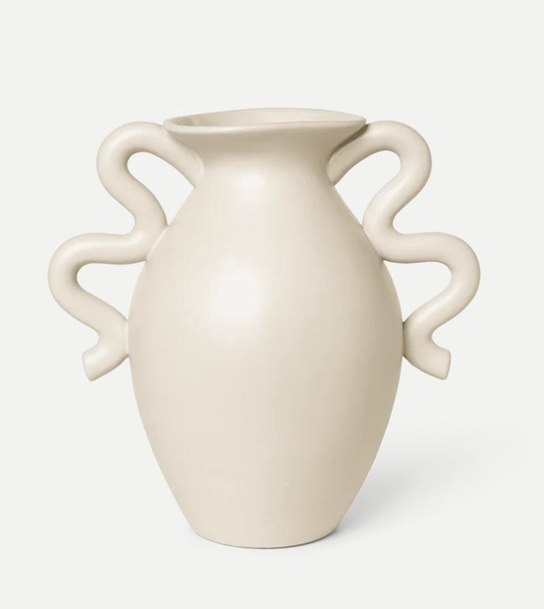 Ferm Living Vaso Verso 27 cm Crema