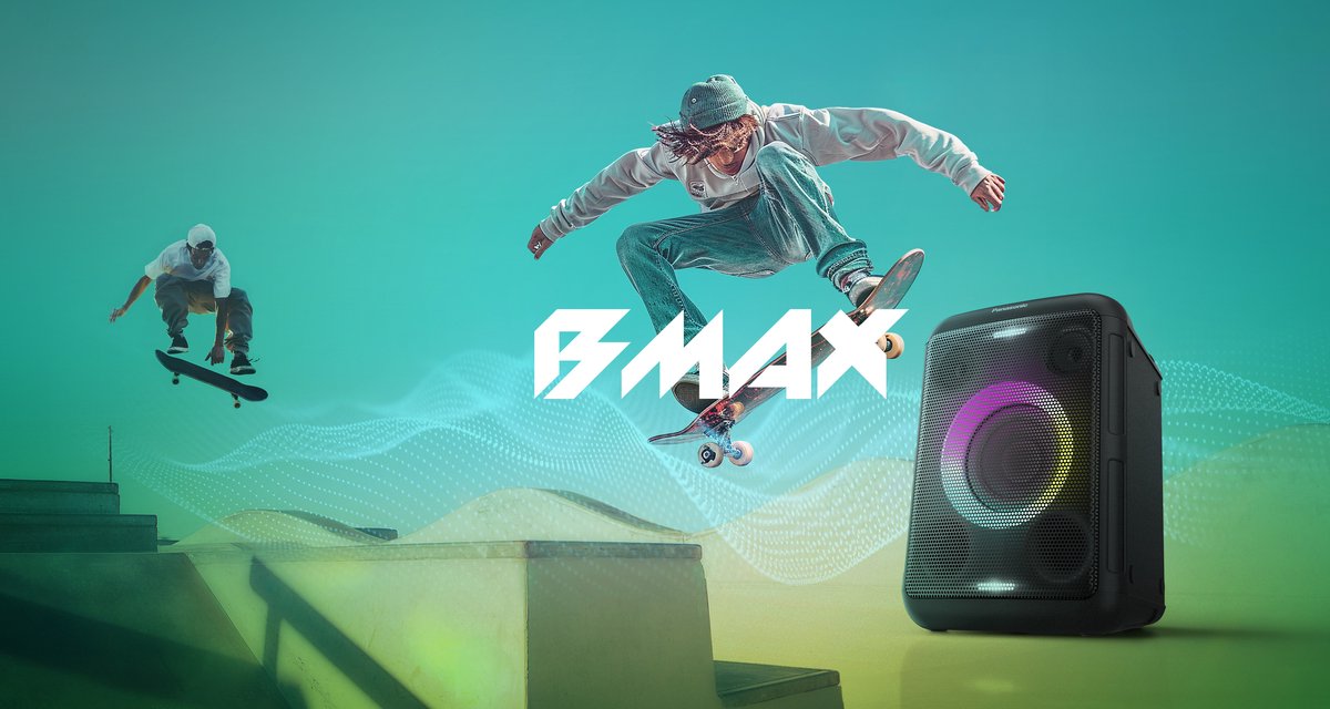 Panasonic SC-BMAX5E-K WIRELESS SPEAKER Altavoz portátil estéreo Negro 75 W