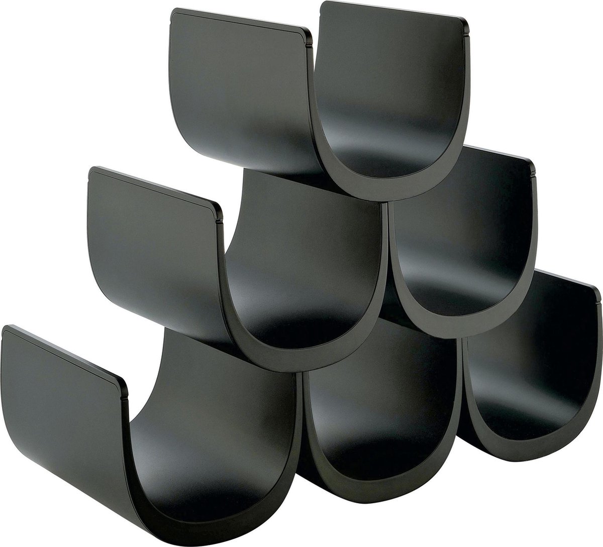 Alessi Portabottiglie Noè Nero
