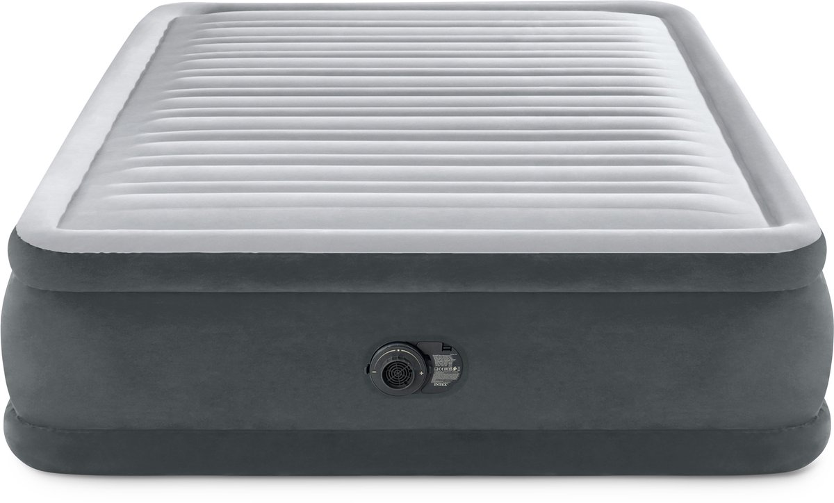 Cama de aire Durabeam Plus (Número de personas máx.: 2 ud., L x An x Al: 203 x 152 x 46 cm, Gris)