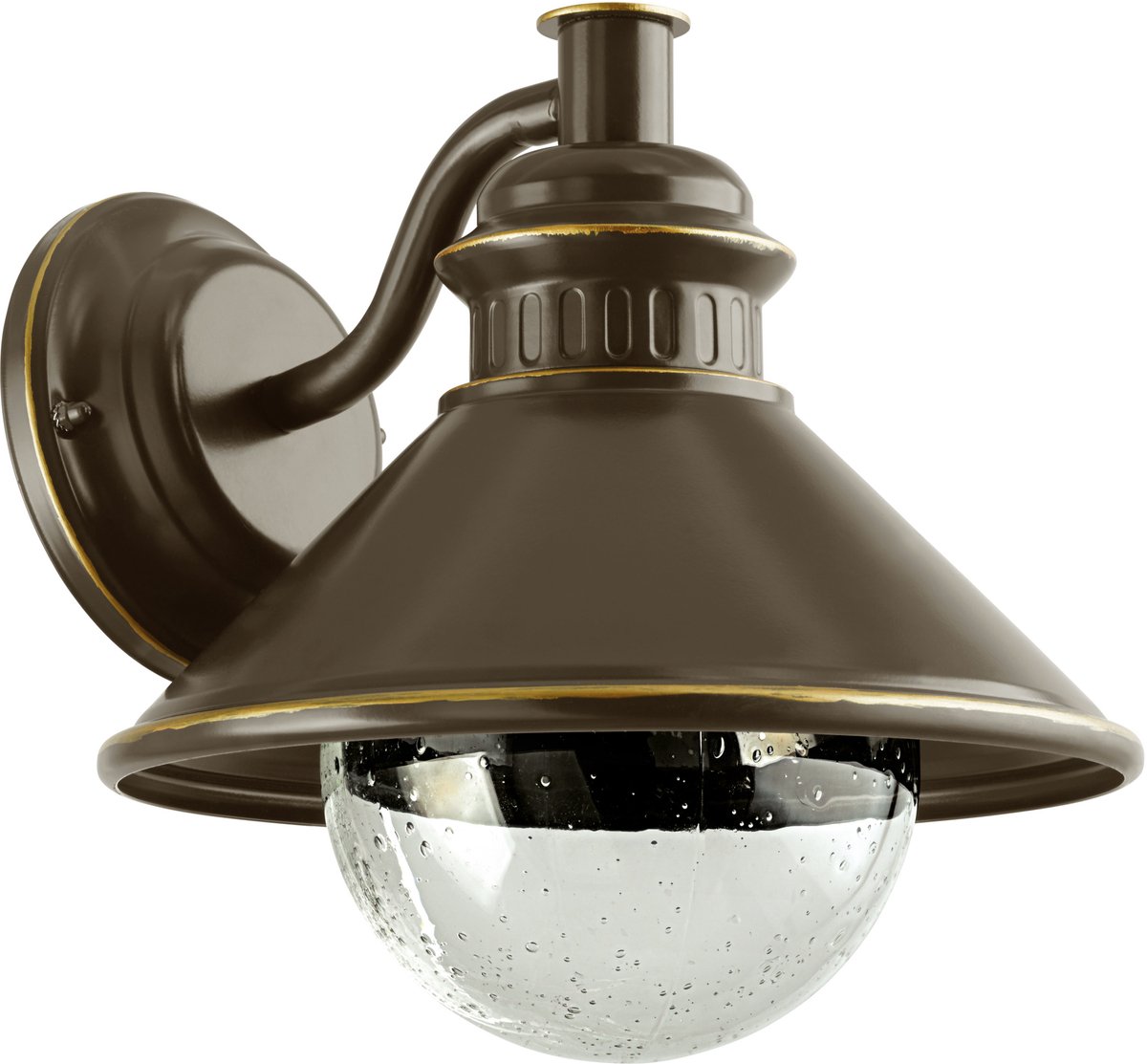 Aplique exterior Albacete (60 W, 28 x 26,5 x 25,5 cm, Marrón, IP44)