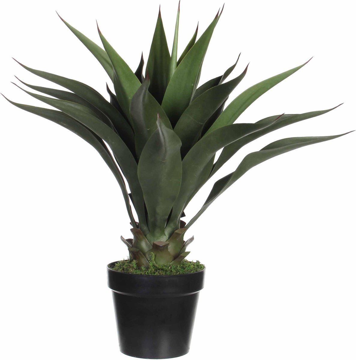 Planta artificial Agave (60 cm, Verde, Plástico)