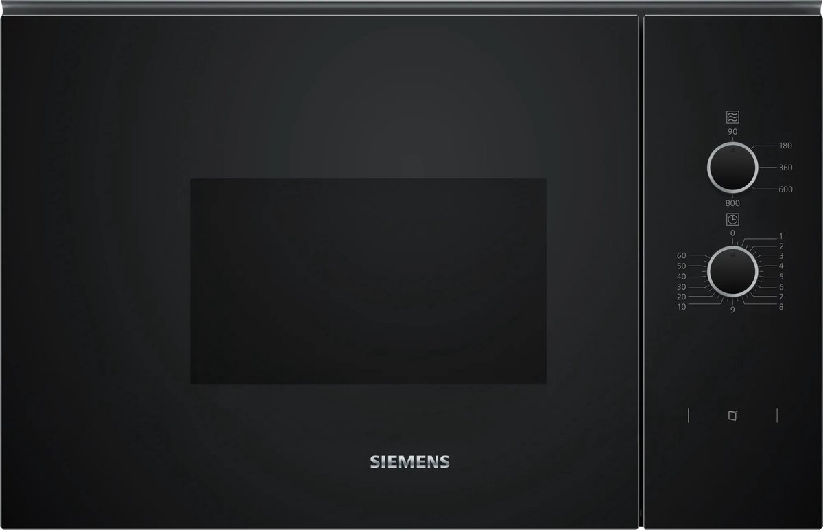 Microondas Integrable Siemens | iQ300 BF520LMA1 | 20 L 800 W | Negro