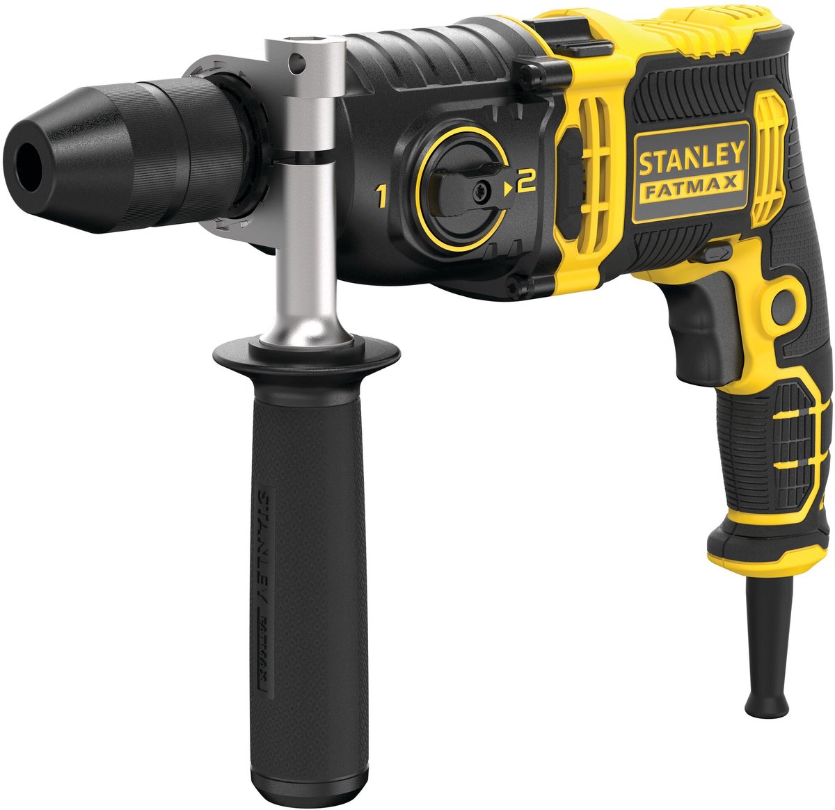 FatMax Taladro percutor FMEH850K-QS (850 W, Portabrocas de sujeción rápida)