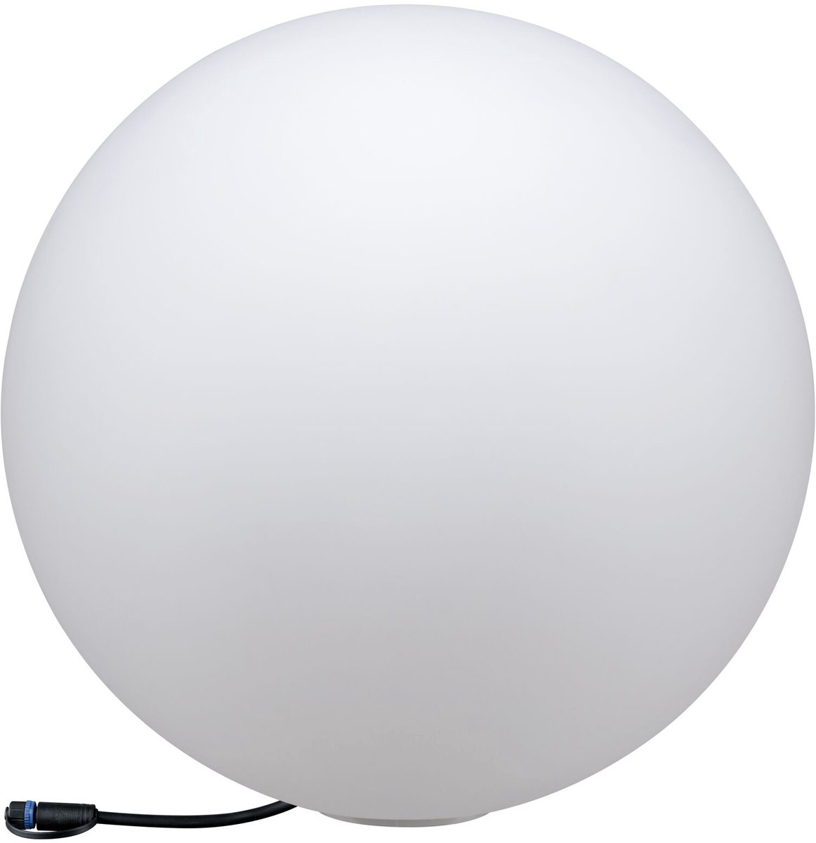 Plug & Shine Aplique para exterior LED Globo (Diámetro: 50 cm, x 1, Blanco cálido, IP67)