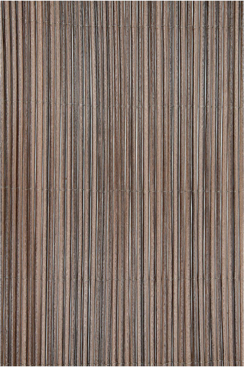 Ocultación de mimbre Fency Wick (L x Al: 3 x 1 m, Plástico, Antracita)