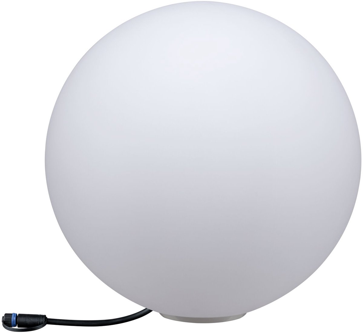 Plug & Shine Aplique para exterior LED Globo (Diámetro: 40 cm, x 1, Blanco cálido, IP67)