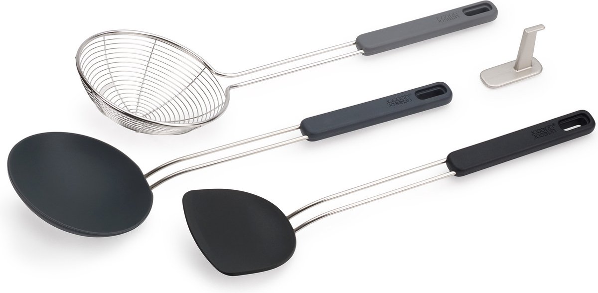 Joseph Joseph Set wok Nest fusion, 3 pièces Noir