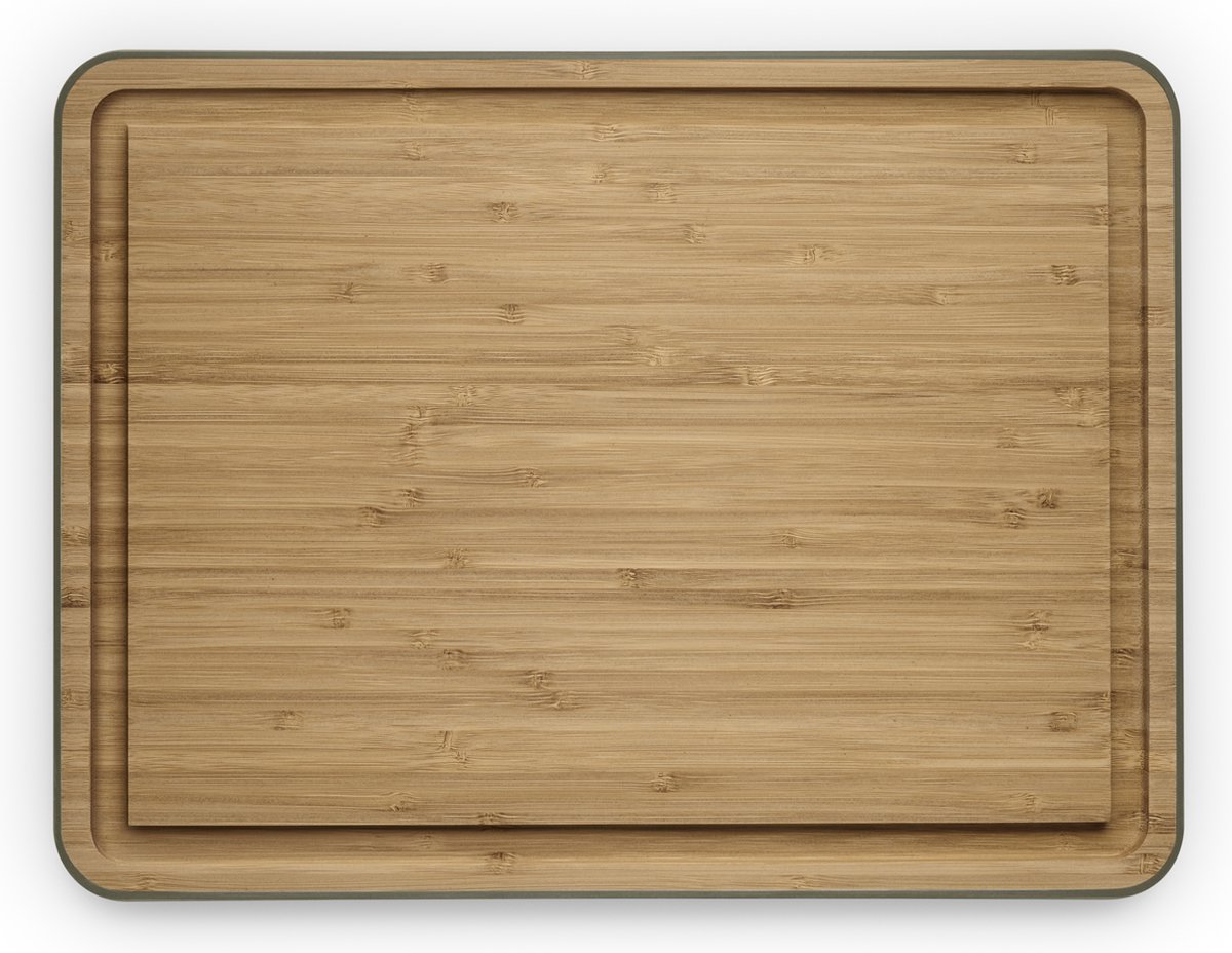 Eva Solo Tabla de cortar de bambú con canalón Green tool 39x28 cm