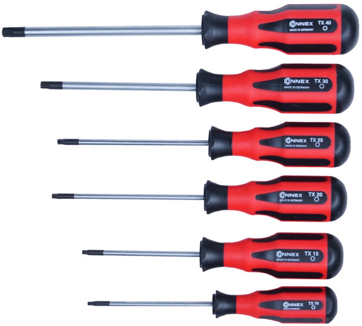 Set de destornilladores COX312996 (6 pzs., Acero)