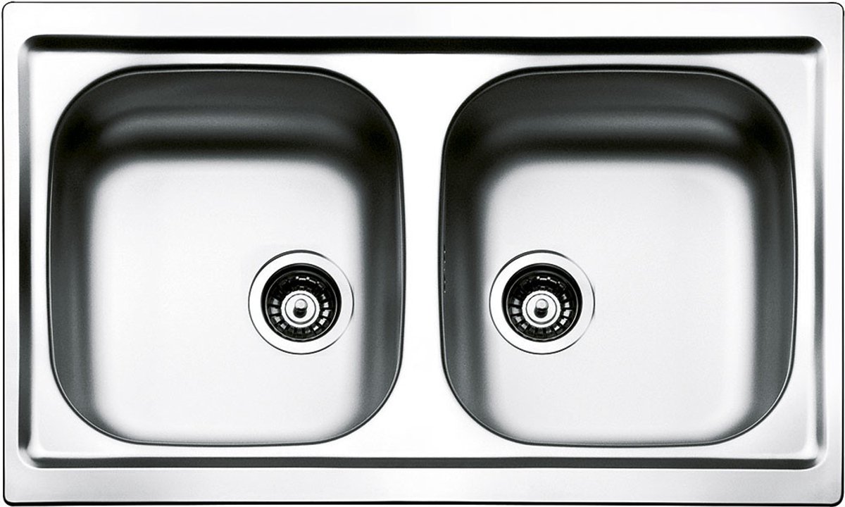 Fregadero encastrable LYP792 (50 x 79 cm, Acero inoxidable)