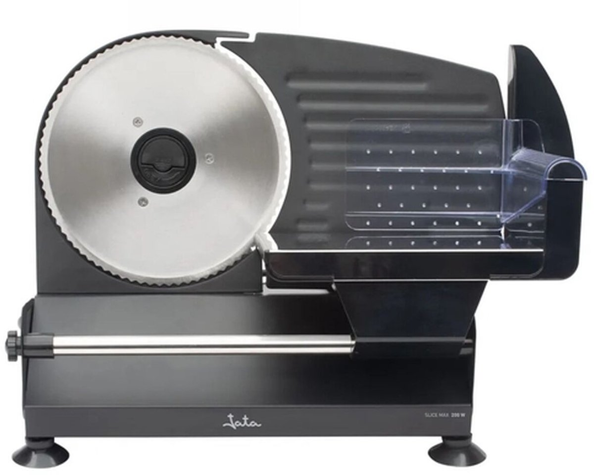JATA JECF1200 rebanadora Eléctrico 200 W Negro Acero inoxidable
