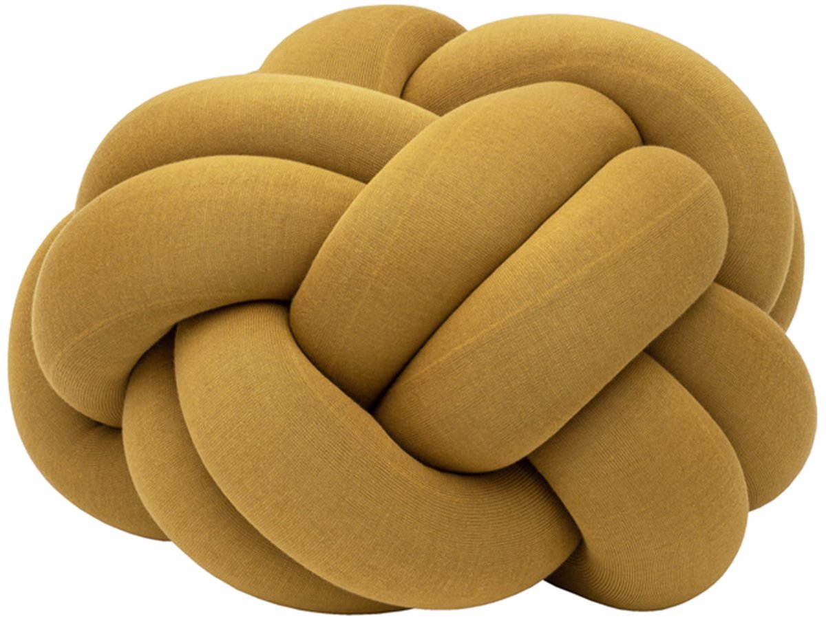 Design House Stockholm Cojín Knot XL Yellow