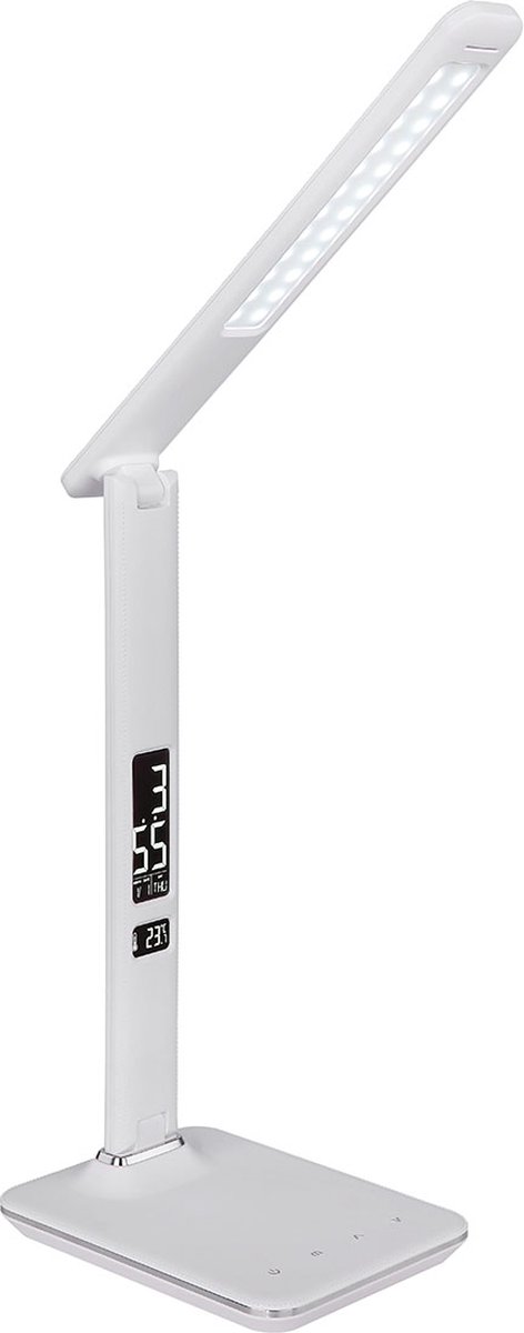 Lámpara de sobremesa LED Tanna (7 W, L x An x Al: 55 x 14 x 59 cm, Blanco, Blanco frío)