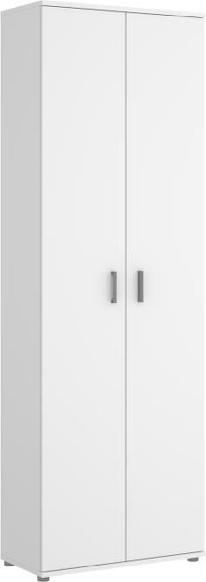 Armario multiusos de madera Fit (L x An x Al: 35 x 61 x 190 cm, Blanco)