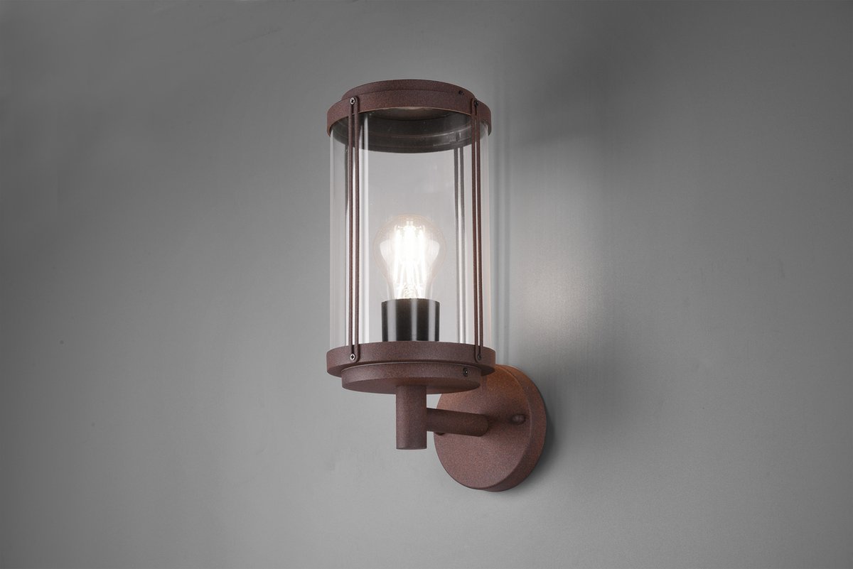 Aplique exterior Tanaro (40 W, 14 x 20 x 31 cm, Marrón, IP44)