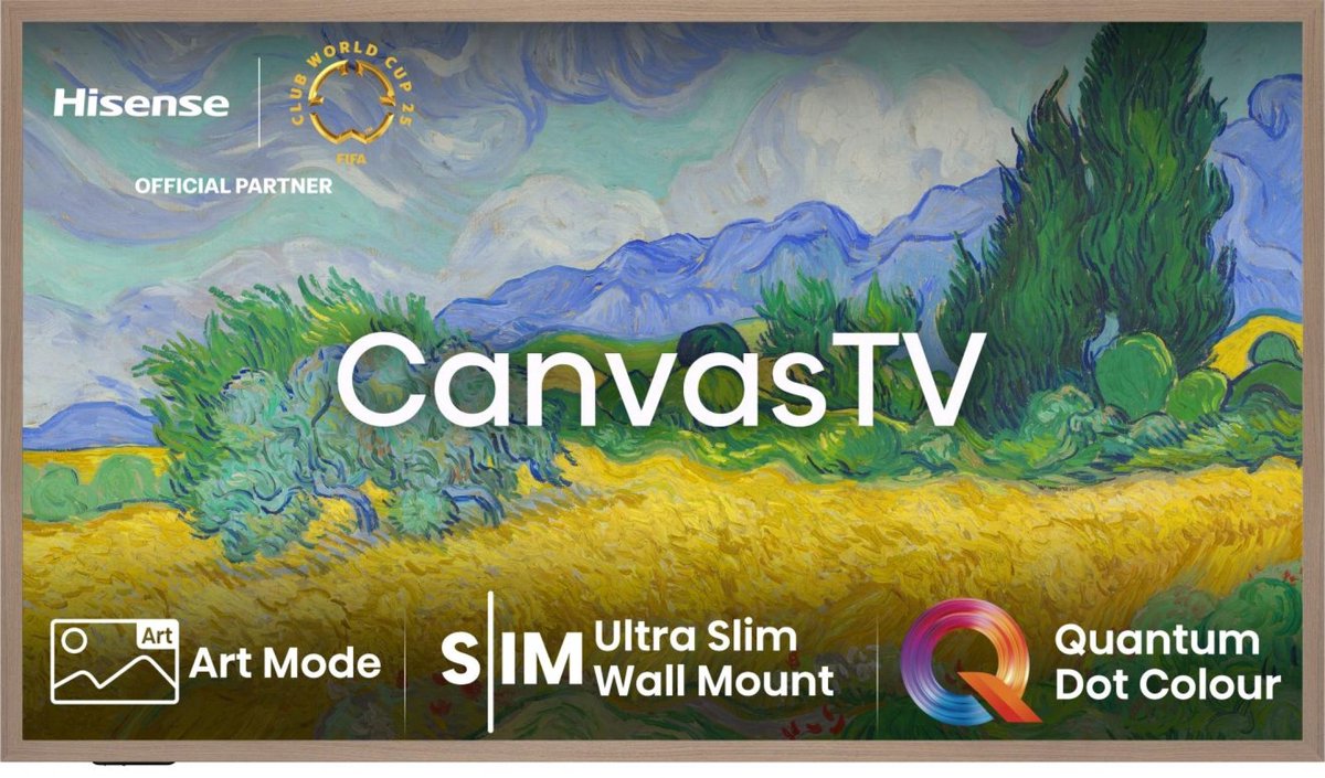 Hisense 55S7NQTUK 139,7 cm (55") 4K Ultra HD Smart TV Wifi Oro 400 cd / m²