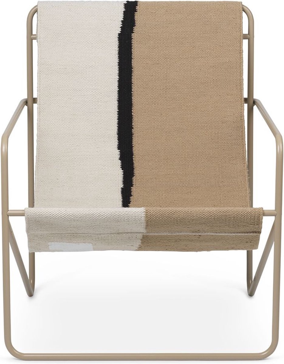 Ferm Living Sillón Desert Soil, base cashemere