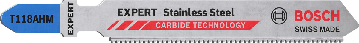 Expert Hoja de sierra de calar Stainless Steel (Chapas de acero inoxidable, Vástago en T)