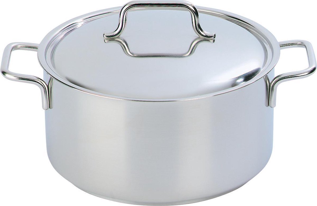 Demeyere Marmite basse Demeyere Apollo 7 en acier inoxydable 8,4 L