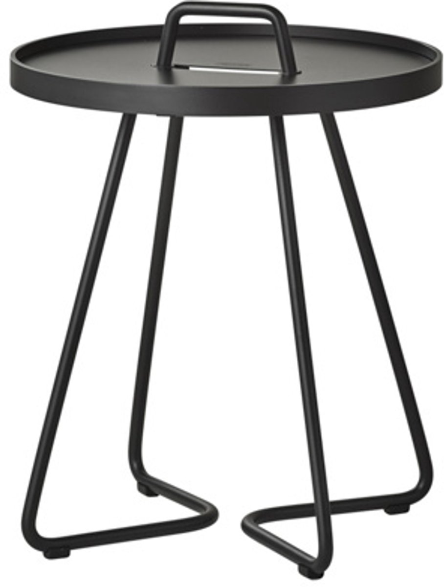 Cane-line Mesa On the move Ø37 cm Black