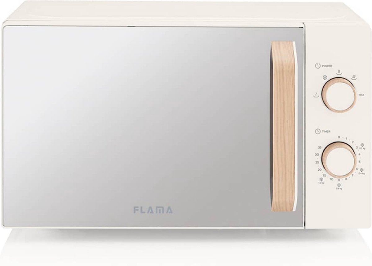 Flama 1831FL microondas Crema de color Solo microondas Encimera 20 L 700 W