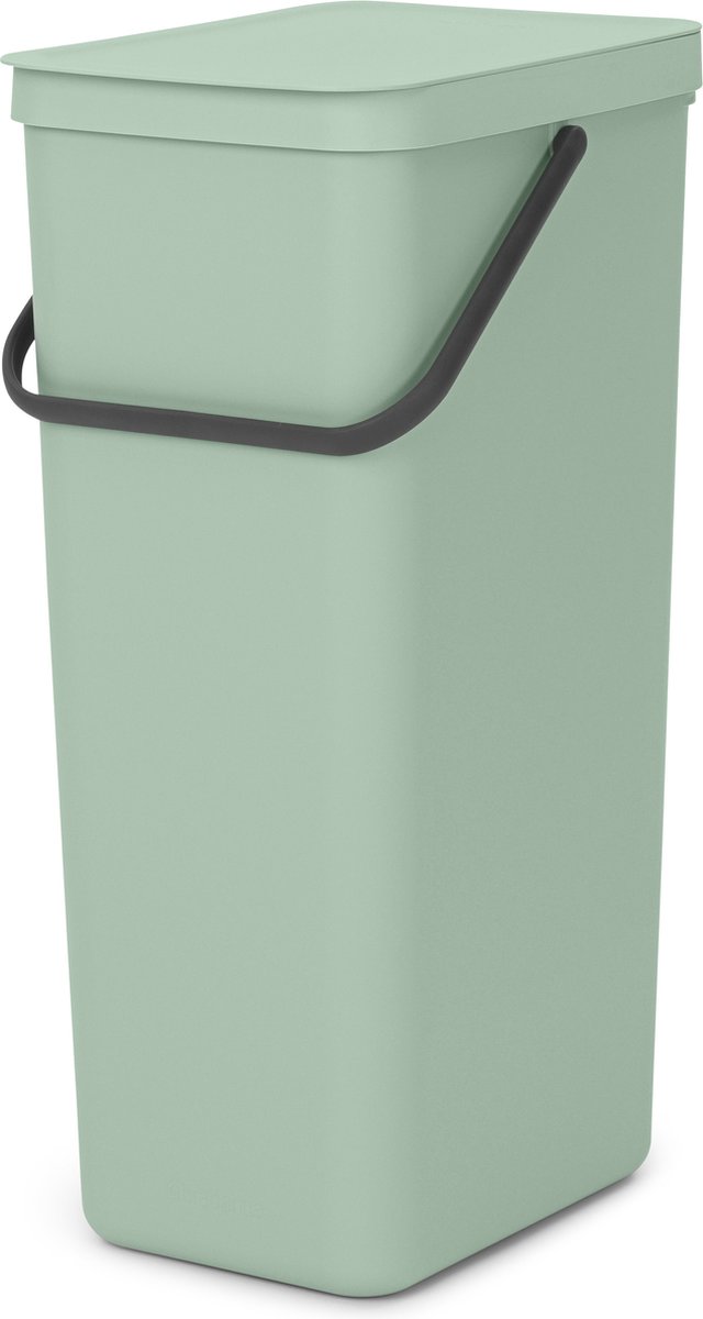 Cubo de basura empotrado Sort & Go (40 l, Verde, Plástico)