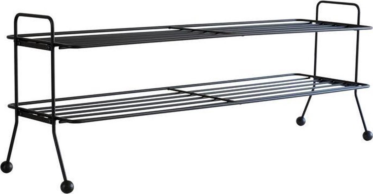 Maze Estante zapatero Bill Shoe Shelf L Negro