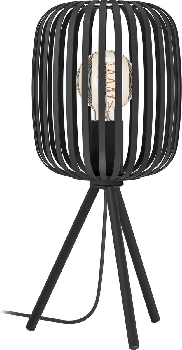 Romazzina Lámpara de sobremesa (40 W, Negro, E27)
