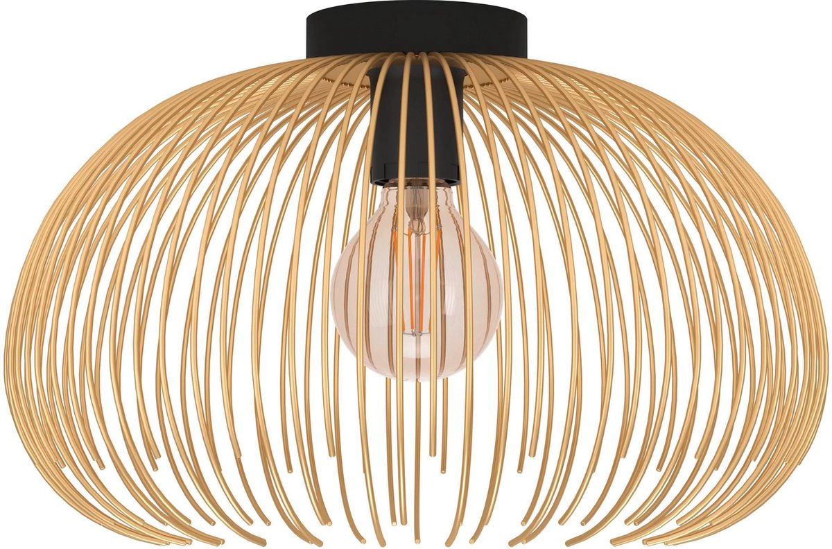 Venezuela Plafón (40 W, Ø x Al: 38,5 x 25 cm, Oro, E27)