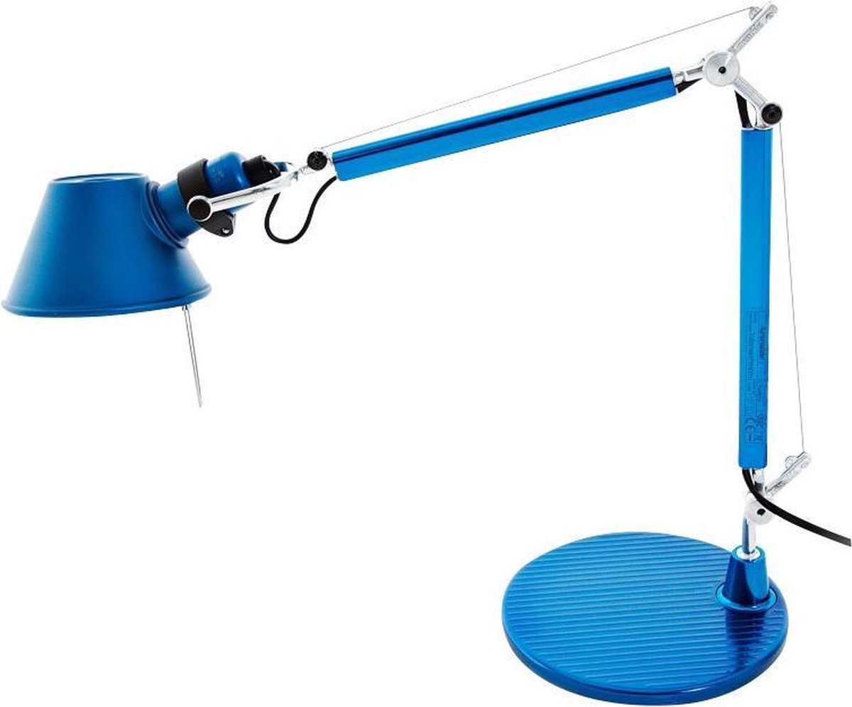 Artemide Lampada da tavolo Tolomeo micro Blue