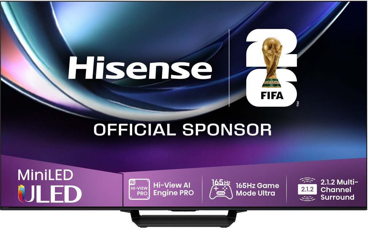 Hisense U7Q PRO 85U7Q PRO 2,16 m (85") 4K Ultra HD Smart TV Wifi Negro 500 cd / m²
