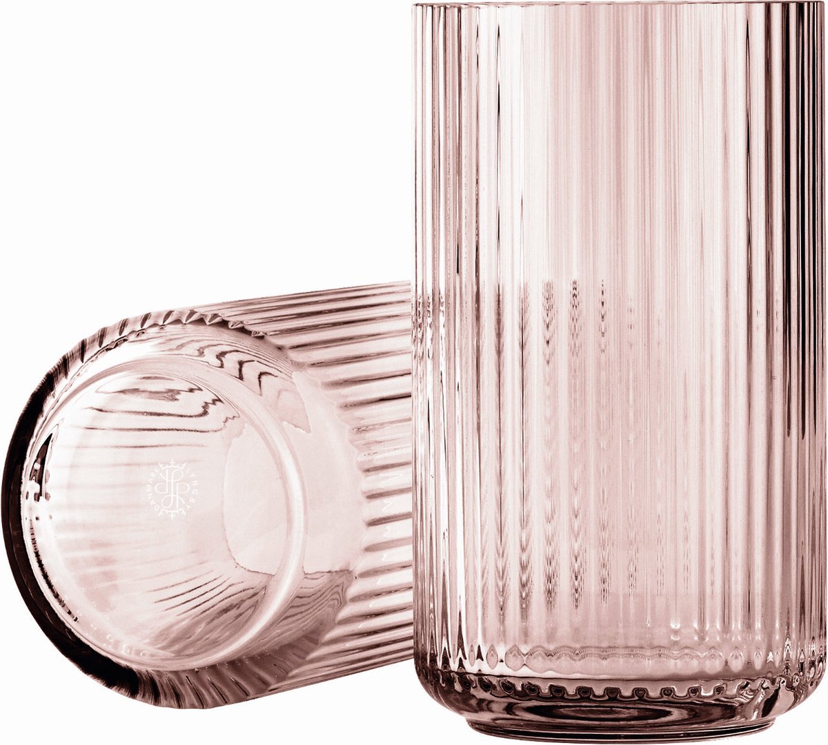 Lyngby Porcelæn Jarrón Lyngby Burgundy, 25 cm
