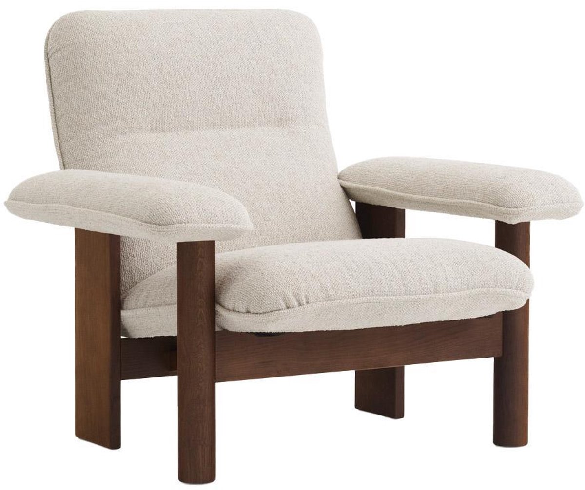 Audo Copenhagen Poltrona Brasilia Dark oak-Moss 011 grey
