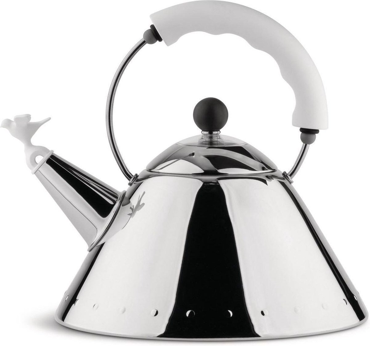 Alessi Hervidor de agua Kettle Blanco