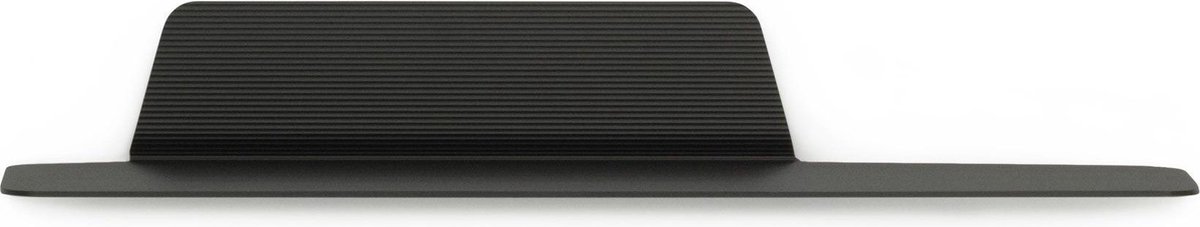 Normann Copenhagen Mensola Jet nera, alluminio, 80 cm