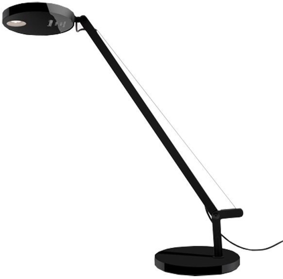 Artemide Lámpara de mesa Demetra Micro negro brillante