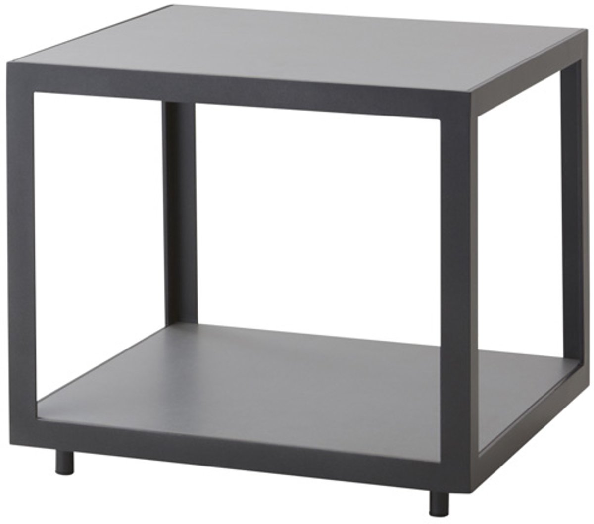 Cane-line Mesa auxiliar Level Light grey keramik-lava grey